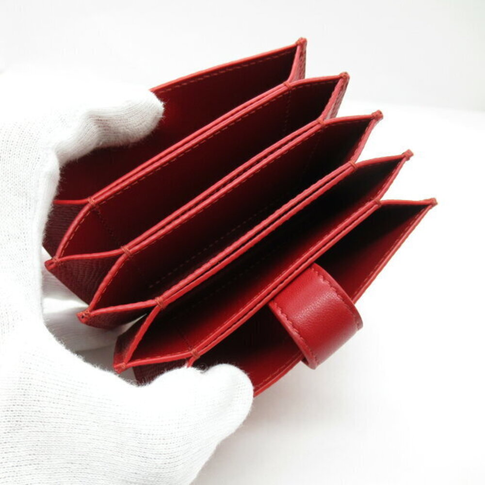 Celine Wallet Accessories Calfskin Leather Red Accessory Holder - Picture 5 of 8